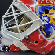 Sergei Bobrovsky Signed Goalie Mask 2025 & 2024 "BACK TO  BACK" Florida Cup Winning Signature Edition Autographed