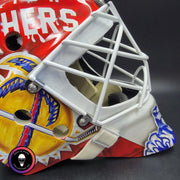 Sergei Bobrovsky Signed Goalie Mask 2025 & 2024 "BACK TO  BACK" Florida Cup Winning Signature Edition Autographed