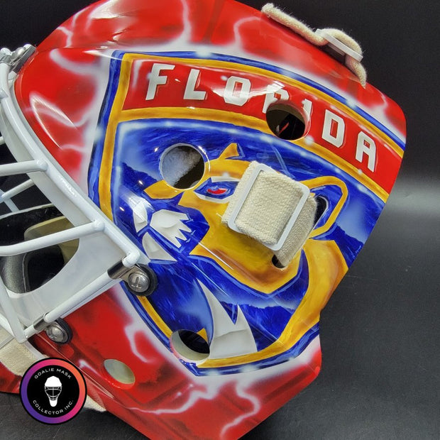 Sergei Bobrovsky Signed Goalie Mask 2025 & 2024 "BACK TO  BACK" Florida Cup Winning Signature Edition Autographed