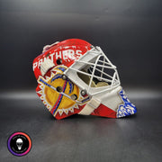 Sergei Bobrovsky Signed Goalie Mask 2025 & 2024 "BACK TO  BACK" Florida Cup Winning Signature Edition Autographed