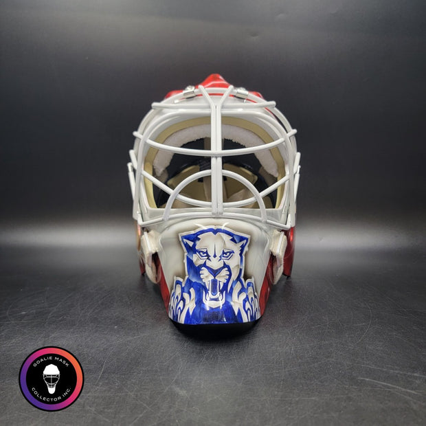 Sergei Bobrovsky Signed Goalie Mask 2025 & 2024 "BACK TO  BACK" Florida Cup Winning Signature Edition Autographed
