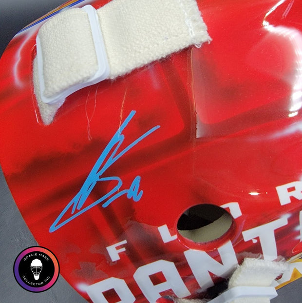 Sergei Bobrovsky Signed Goalie Mask 2025 & 2024 "BACK TO  BACK" Florida Cup Winning Signature Edition Autographed
