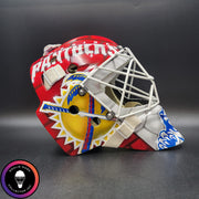 Sergei Bobrovsky Goalie Mask Unsigned 2025 & 2024 "BACK TO BACK" Florida Cup Winning Tribute