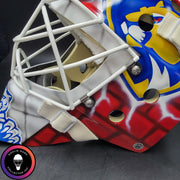 Sergei Bobrovsky Goalie Mask Unsigned 2025 & 2024 "BACK TO BACK" Florida Cup Winning Tribute