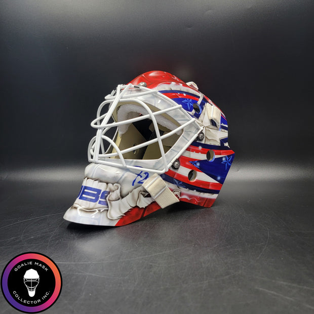 Sergei Bobrovsky Signed Goalie Mask 2016-17 Columbus VEZINA YEAR Signature Edition Autographed
