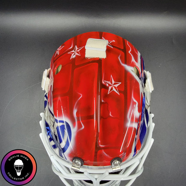 Sergei Bobrovsky Signed Goalie Mask 2016-17 Columbus VEZINA YEAR Signature Edition Autographed