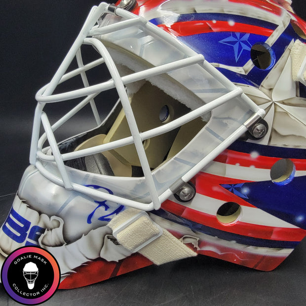Sergei Bobrovsky Signed Goalie Mask 2016-17 Columbus VEZINA YEAR Signature Edition Autographed
