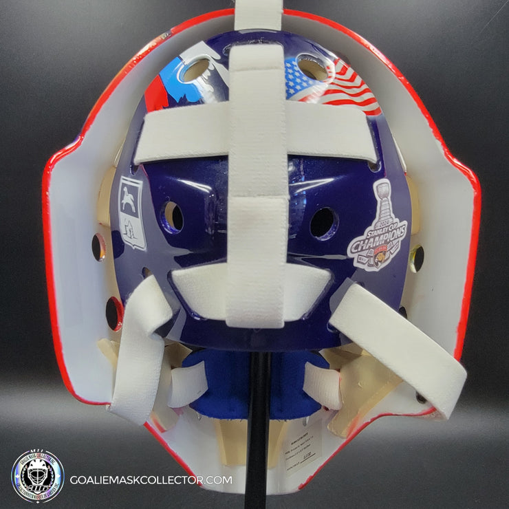 Sergei Bobrovsky Signed Goalie Mask 2024 Florida Cup Winning Signature Edition Autographed
