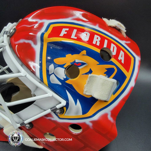 Sergei Bobrovsky Goalie Mask Unsigned 2020-2024 Florida Cup Winning Tribute