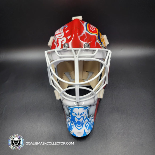 Sergei Bobrovsky Goalie Mask Unsigned 2020-2024 Florida Cup Winning Tribute