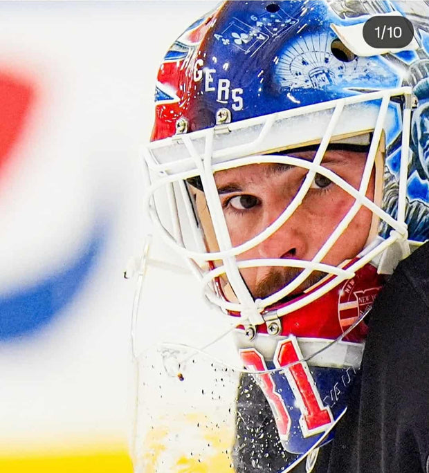 Presale: Igor Shesterkin Signed Goalie Mask New York 2025-26 Signature Edition Autographed