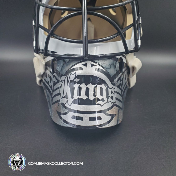 Stephane Fiset Goalie Mask Unsigned Los Angeles