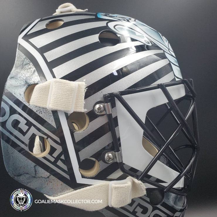 Stephane Fiset Goalie Mask Unsigned Los Angeles