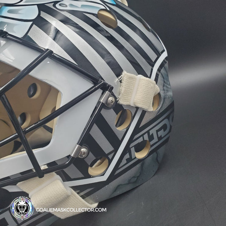 Stephane Fiset Goalie Mask Unsigned Los Angeles