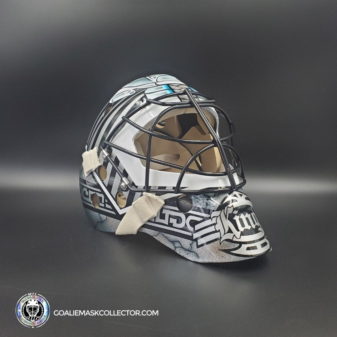 Stephane Fiset Goalie Mask Unsigned Los Angeles
