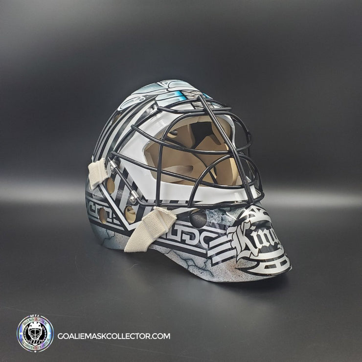 Stephane Fiset Goalie Mask Unsigned Los Angeles