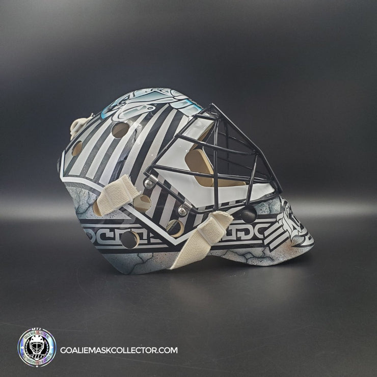 Stephane Fiset Goalie Mask Unsigned Los Angeles