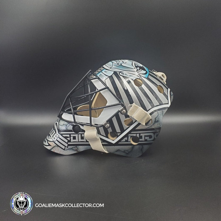 Stephane Fiset Goalie Mask Unsigned Los Angeles