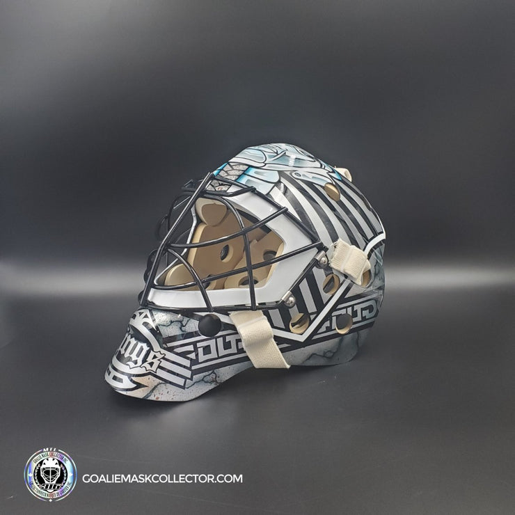 Stephane Fiset Goalie Mask Unsigned Los Angeles