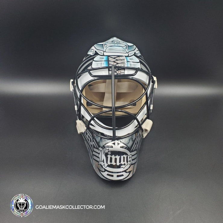 Stephane Fiset Goalie Mask Unsigned Los Angeles