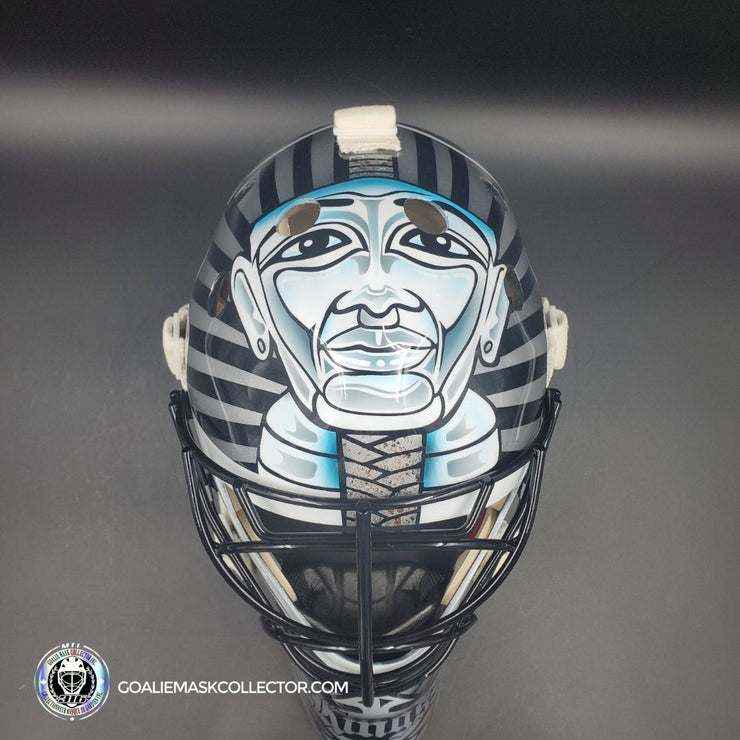Stephane Fiset Goalie Mask Unsigned Los Angeles