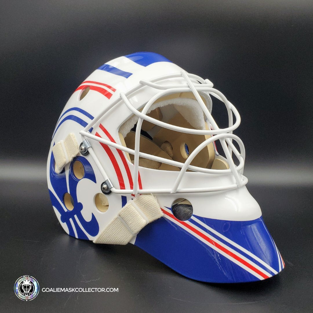 Stephane Fiset Goalie Mask Unsigned Quebec V2 Tribute
