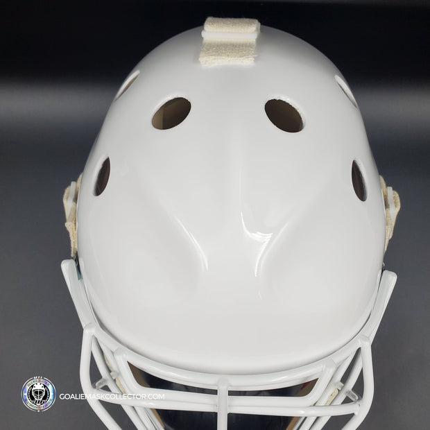 Stephane Fiset Goalie Mask Unsigned Quebec V3 Tribute