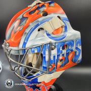 Stuart Skinner Signed Goalie Mask Edmonton 2023-24 CUP FINALS Tribute Signature Edition Autographed
