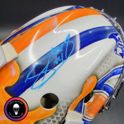 Stuart Skinner Signed Goalie Mask Edmonton 2025-26 Tribute Signature Edition Autographed