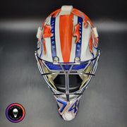 Stuart Skinner Signed Goalie Mask Edmonton 2025 PLAYOFFS Tribute Signature Edition Autographed