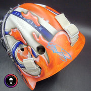 Stuart Skinner Signed Goalie Mask Edmonton 2025 PLAYOFFS Tribute Signature Edition Autographed