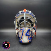 Stuart Skinner Signed Goalie Mask Edmonton 2025 PLAYOFFS Tribute Signature Edition Autographed
