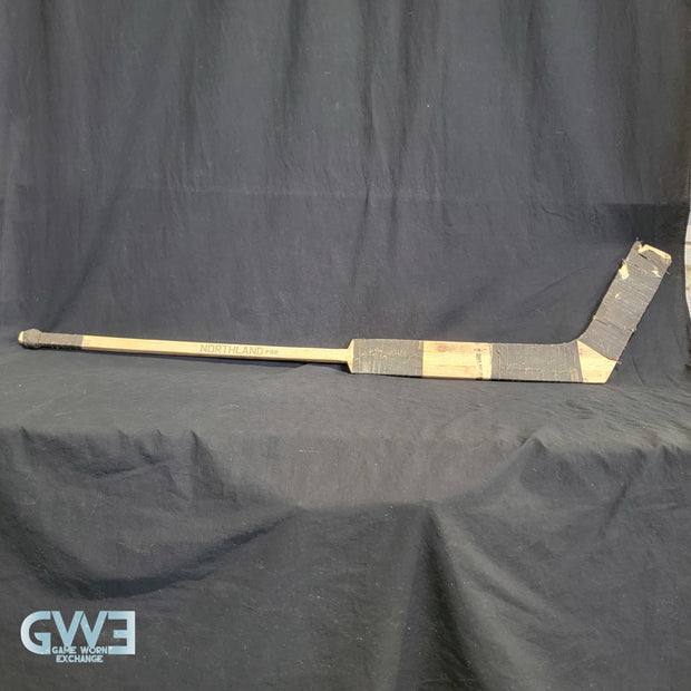 Terry Sawchuk Game Used Stick 1953 Detroit Red Wings Goalie Northland Pro AS-03201