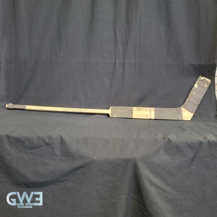 Terry Sawchuk Game Used Stick 1953 Detroit Red Wings Goalie Northland Pro AS-03201
