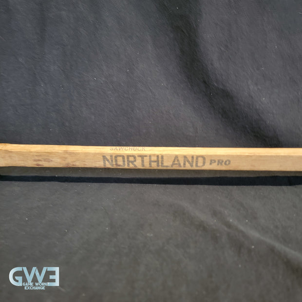 Terry Sawchuk Game Used Stick 1953 Detroit Red Wings Goalie Northland Pro AS-03201