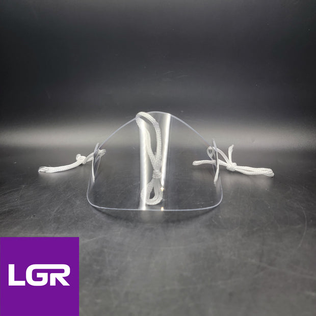 Throat Guard Dangler - Clear