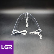 Throat Guard Dangler - Clear