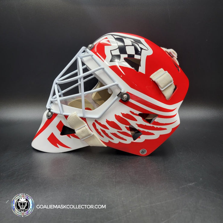 Tim Cheveldae Goalie Mask Unsigned Detroit Tribute