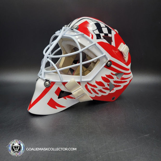 Tim Cheveldae Goalie Mask Unsigned Detroit Tribute