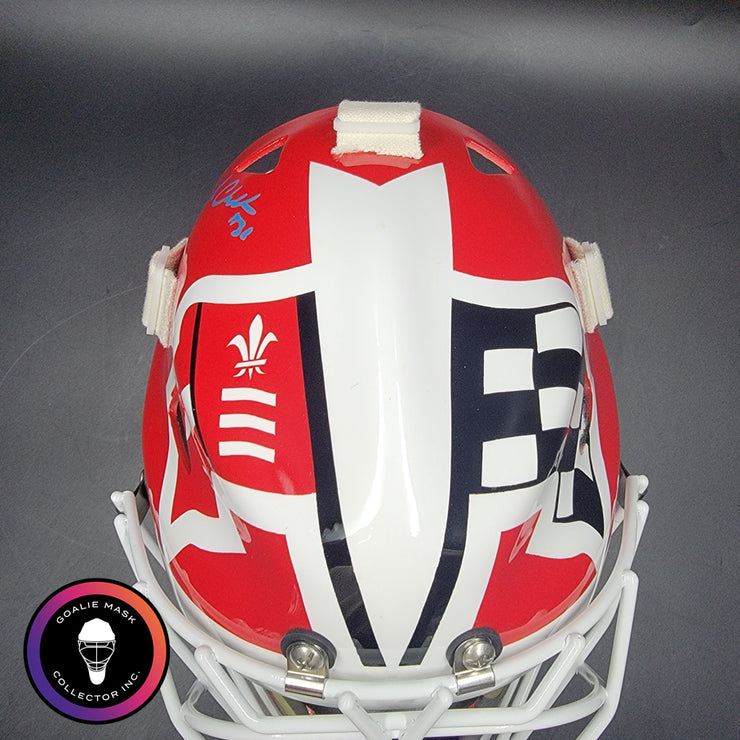 Tim Cheveldae Signed Goalie Mask Detroit Signature Edition Tribute ...