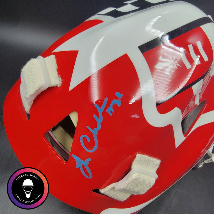 Tim Cheveldae Signed Goalie Mask Detroit Signature Edition Tribute ...