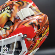 Trevor Kidd Goalie Mask Unsigned Calgary V2 Tribute