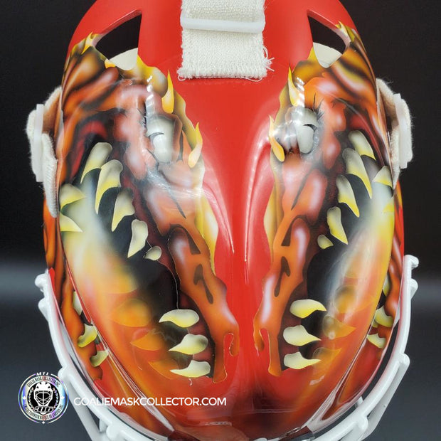 Trevor Kidd Goalie Mask Unsigned Calgary V2 Tribute