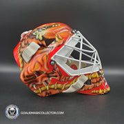 Trevor Kidd Goalie Mask Unsigned Calgary V2 Tribute