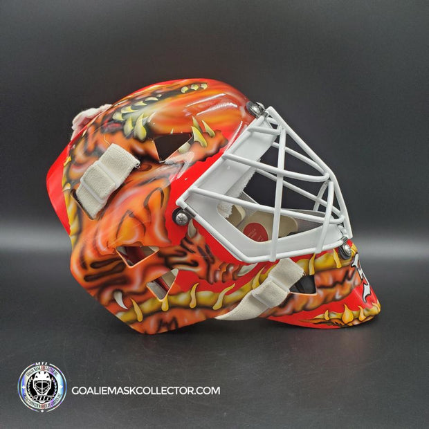 Trevor Kidd Goalie Mask Unsigned Calgary V2 Tribute