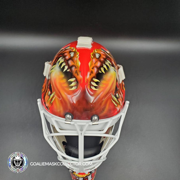 Trevor Kidd Goalie Mask Unsigned Calgary V2 Tribute