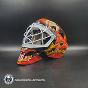 Trevor Kidd Goalie Mask Unsigned Calgary V1 Tribute