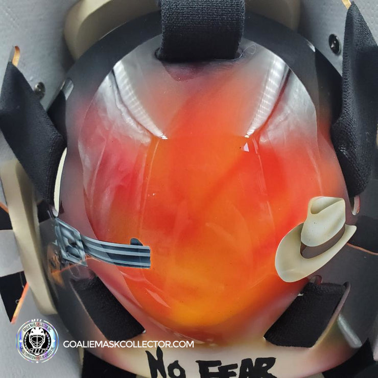Trevor Kidd Goalie Mask Unsigned Calgary V1 Tribute