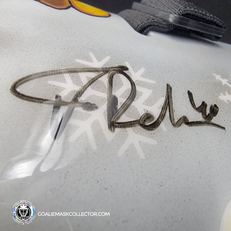 Tuukka Rask Signed Goalie Mask 2019 Winter Classic Boston Fighting Irish Notre Dame Signature Edition