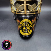 Tuukka Rask Signed Goalie Mask Boston Custom Grim Reaper Chin Tribute Signature Edition